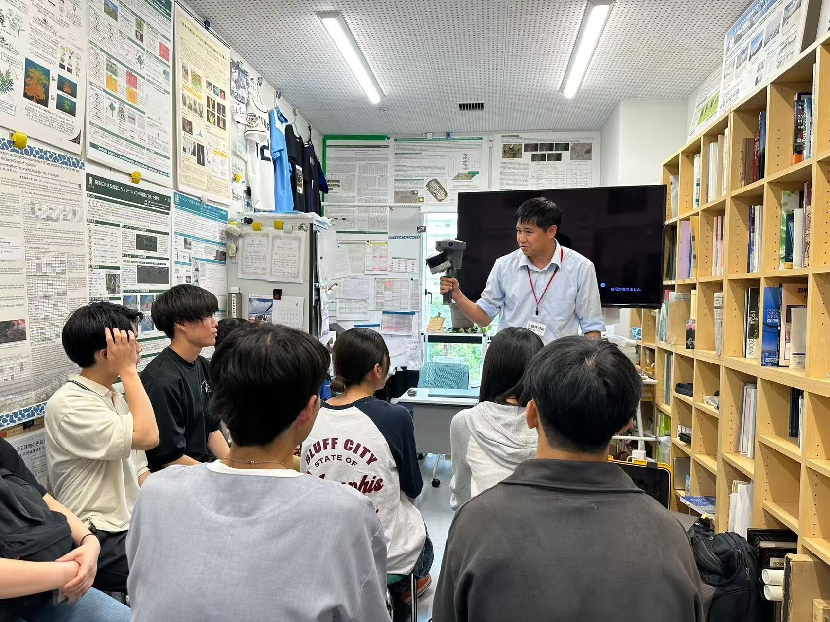 大学にてSLAMレーザースキャナーに関する講義を実施しました